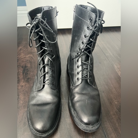 Authentic CELINE Men’s leather boots 43.5 worn twice! - Picture 5 of 7